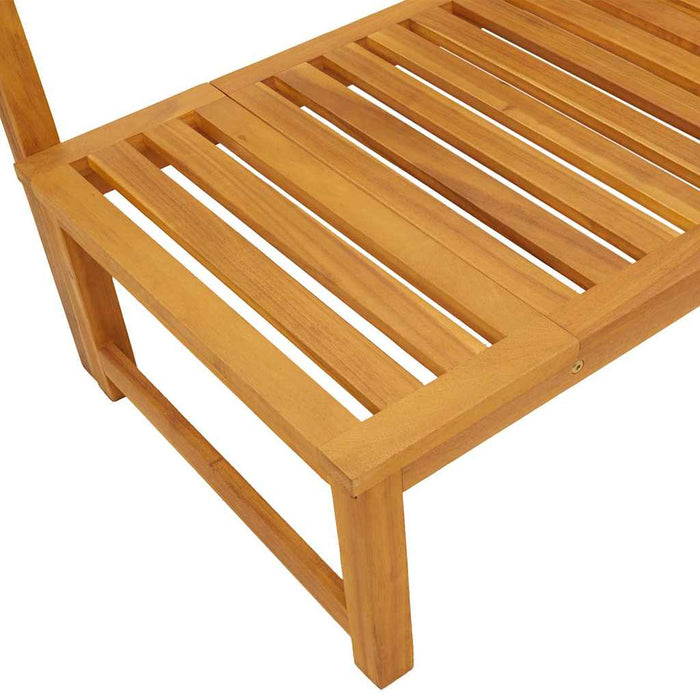 Solstol 3-i-1 Funksjon Massivt Akasietre