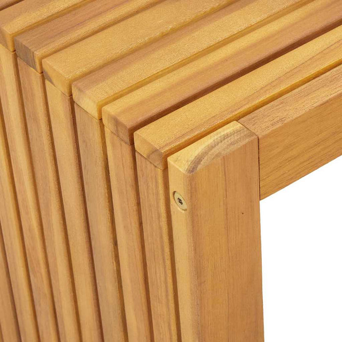 Hage Kaffebord 110x55x35 cm Solid Tre Akasie