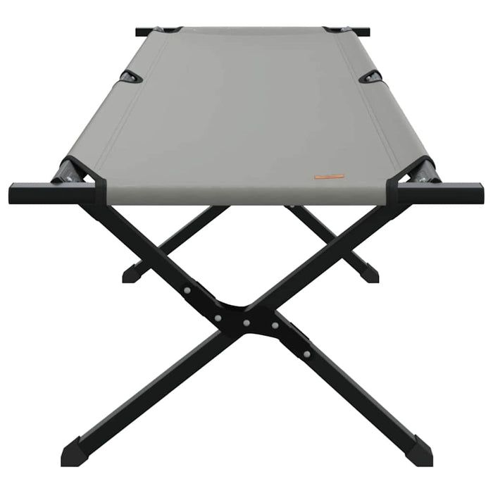 Sammenleggbar solseng med bæreelement Grå 600D Oxford-stoff