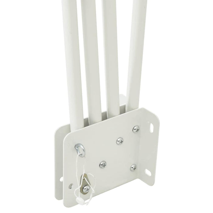 Balkong privat skjerm Terrakotta 115 x 115 cm stoff