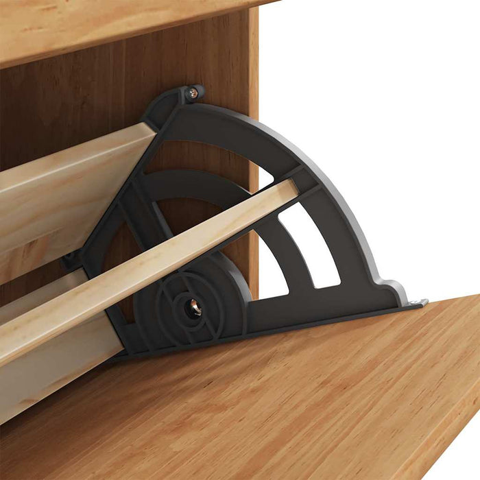 Skohylle "ASKIM" 85x35x108 cm Solid Tre Furu