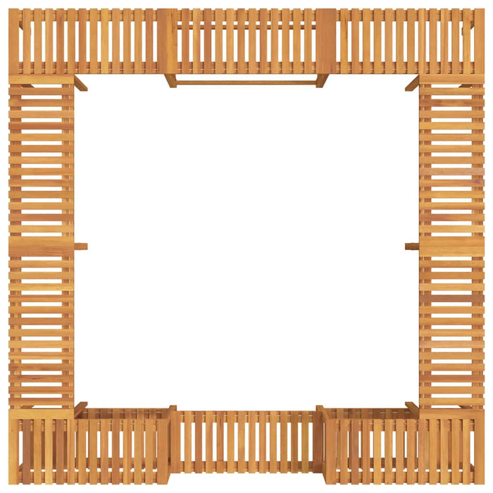 Boblebad område Brun 250 x 250 cm