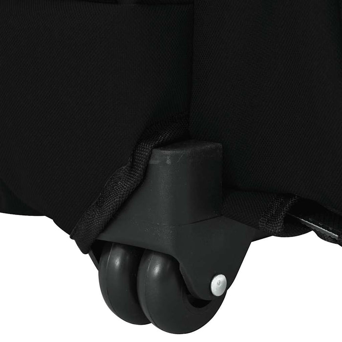 Dyrevogn 3-i-1-design svart 48x32x57 cm oxfordstoff