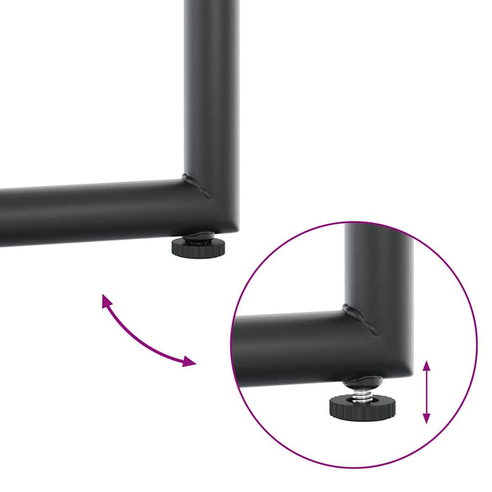 13-delt hage spisegruppe med puter i stål og tekstilene