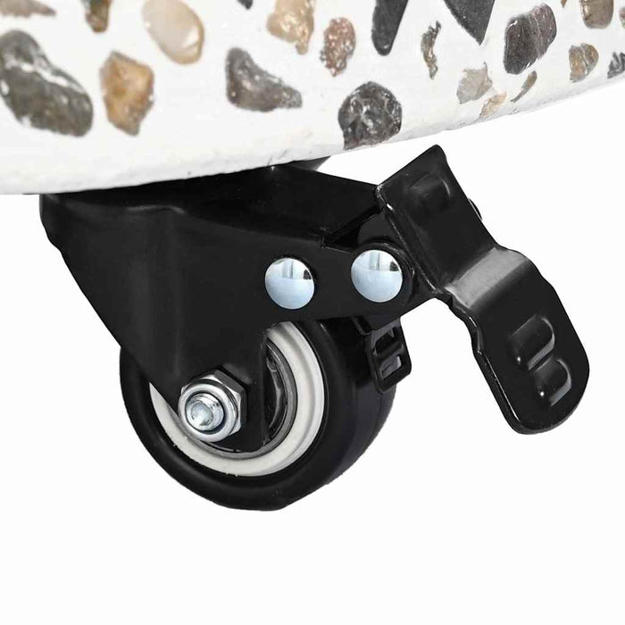 Parasolbase med hjul for 37/42/52/58mm poler Multicolor Betong