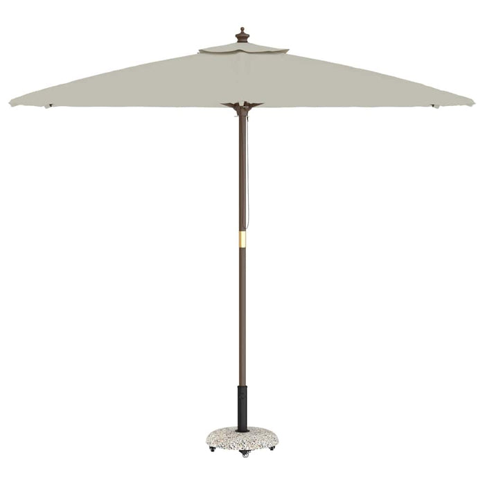 Parasolbase med hjul for 37/42/52/58mm poler Multicolor Betong