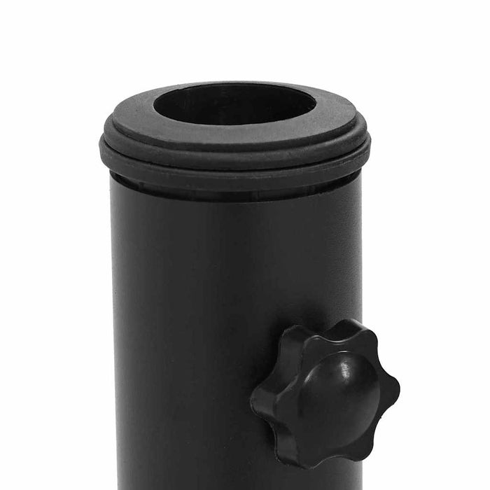 parasolbase med hjul for 37/42/52/58mm stenger Lysegrå betong