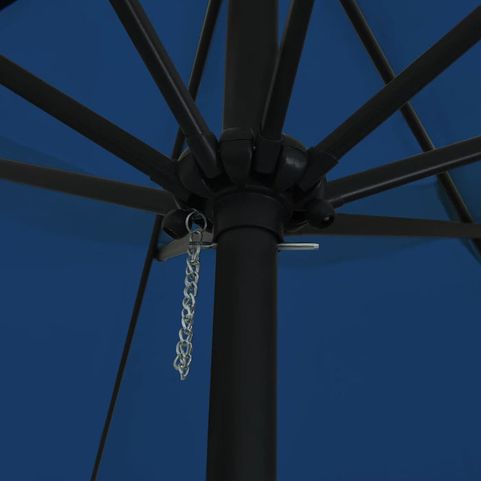 Hageparasol 395x245 cm Azure Blå