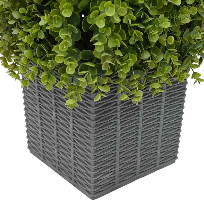 Kunstig Eucalyptus Plante med Potte 27x27x90 cm Grønn