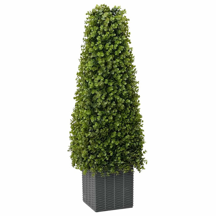Kunstig Eucalyptus Plante med Potte 27x27x90 cm Grønn