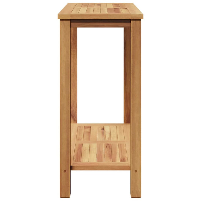 Kaffebord med lagring Brun 85 x 35 x 75 cm Heltre teak