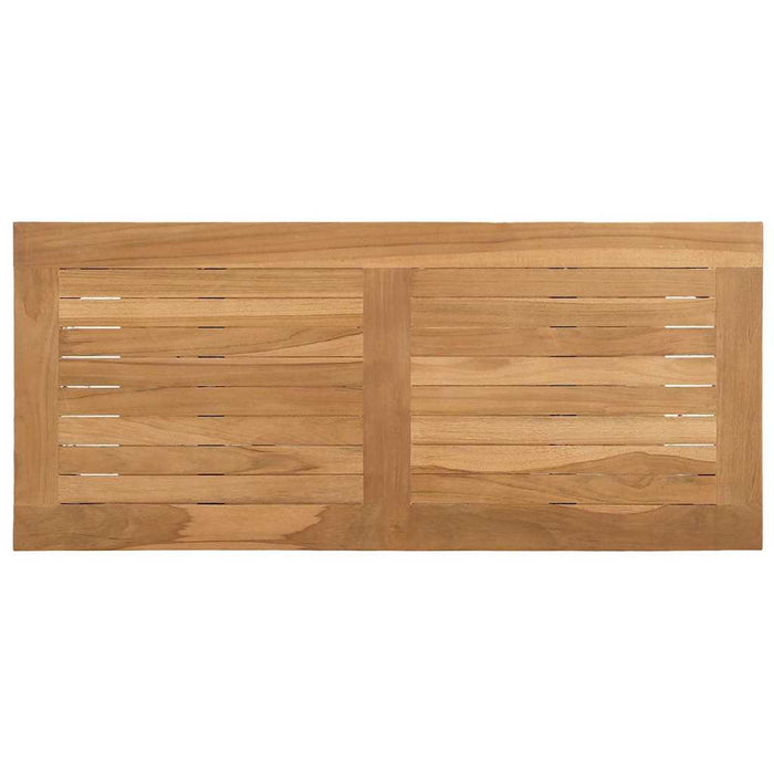 Kaffebord med lagring Brun 85 x 35 x 75 cm Heltre teak