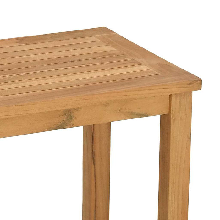 Kaffebord med lagring Brun 110 x 40 x 45 cm Heltre teak