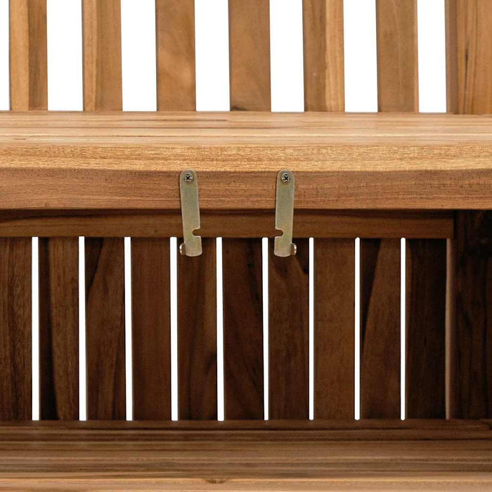 Hagemøbel for Oppbevaring Brun 150 x 60 x 90 cm Heltre teak