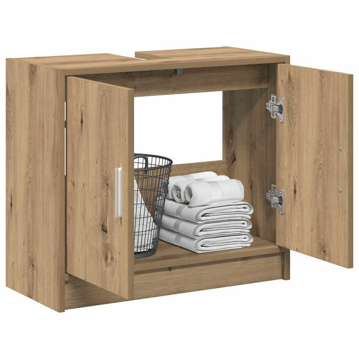 Sink Cabinet med dør Artisan Eik 63 x 29 x 55 cm Konstruert tre