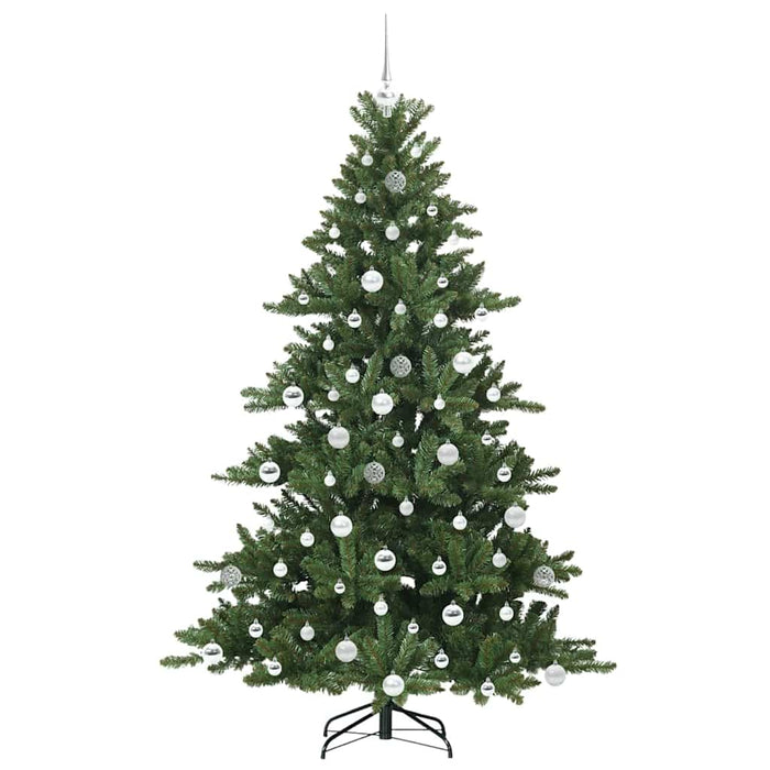 Kunstig sammensatt juletre with LEDs med stativ 180cm PVC
