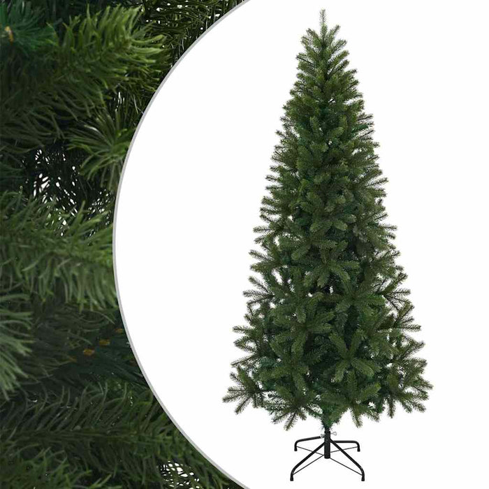 Kunstig juletre med stativ grønn 240 cm PVC, PE og stål