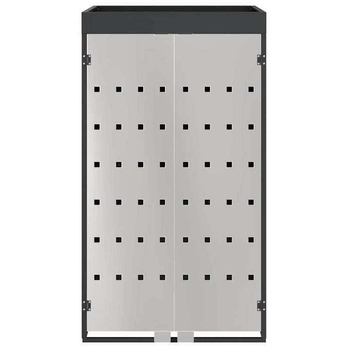 Oppbevaring av hjulbeholder med plantertak for 240L beholder