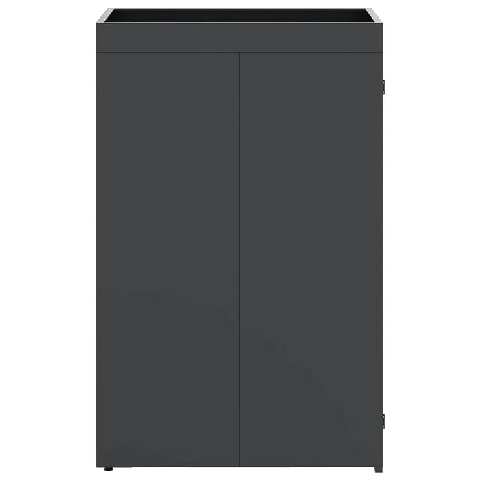 Oppbevaring av hjulbeholder med plantertak for 240L beholder