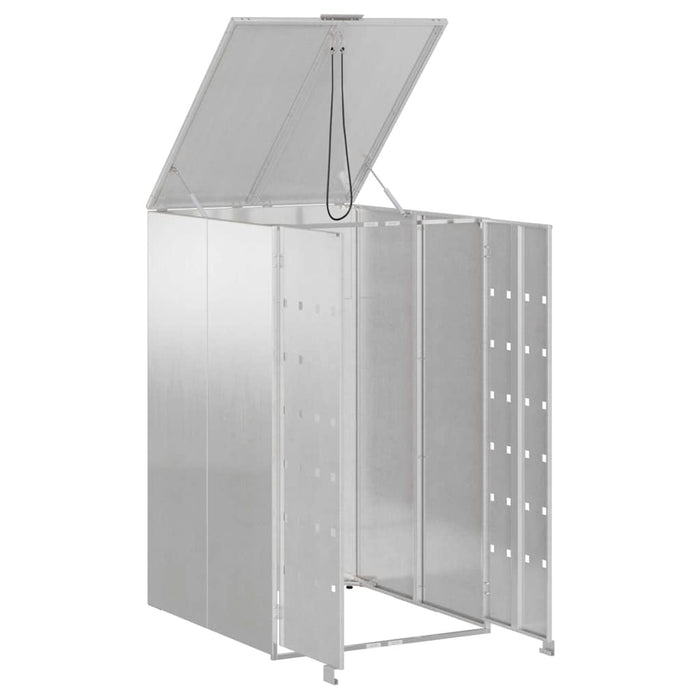 Oppbevaring av hjulbeholder med gassløftlokk for 240L beholder