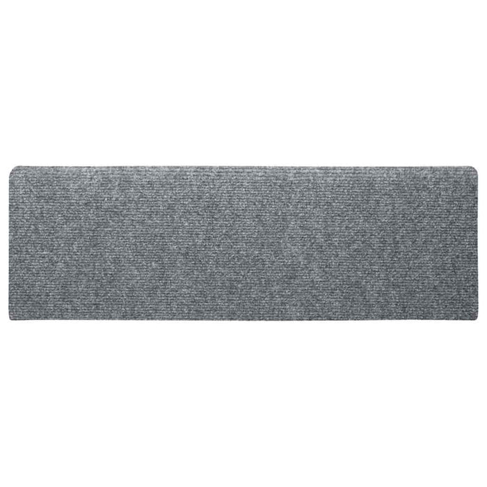 Selvklebende trappematter 20 stk lysegrå 65x21x4 cm