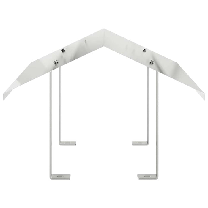 Pipehette sølv 50 x 60 x 37 cm Rustfritt Stål