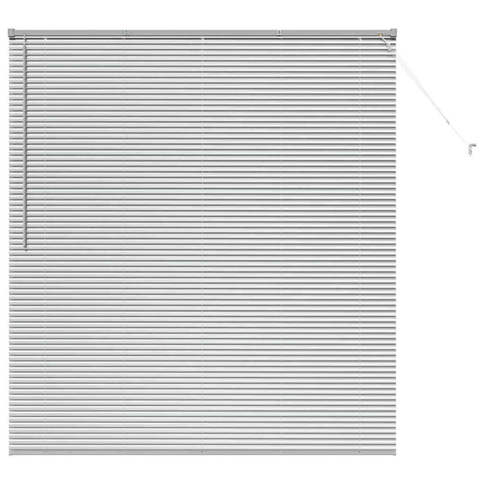 Vindu persienne med gardiner Annet Sølv 160 x 175 cm Aluminium