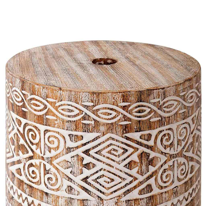 Balinesisk Parasol Rød 210-220 cm Bomull, massivt tre