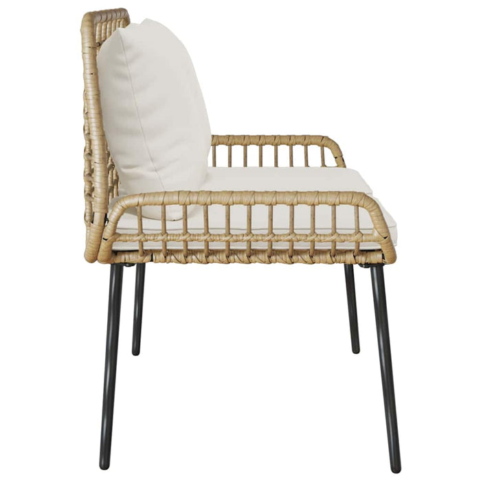 Hagebenk Svart, Antrasitt 109 x 63 x 83 cm Poly rattan, stål