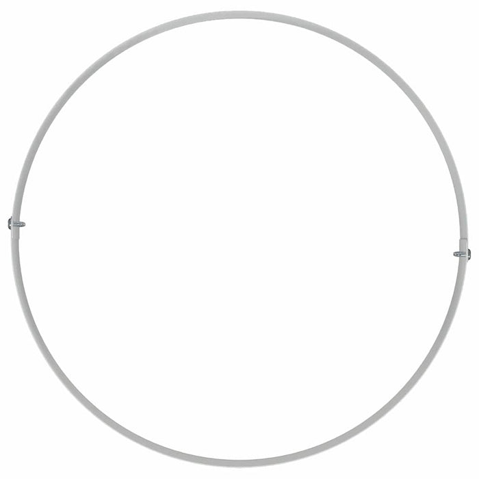 Hageblomsterpotte Hvit 30 x 30 x 20 cm Kaldvalsestål