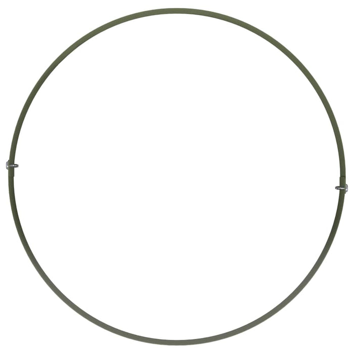 Hageblomsterpotte Olivengrønn 30 x 30 x 20 cm Stål