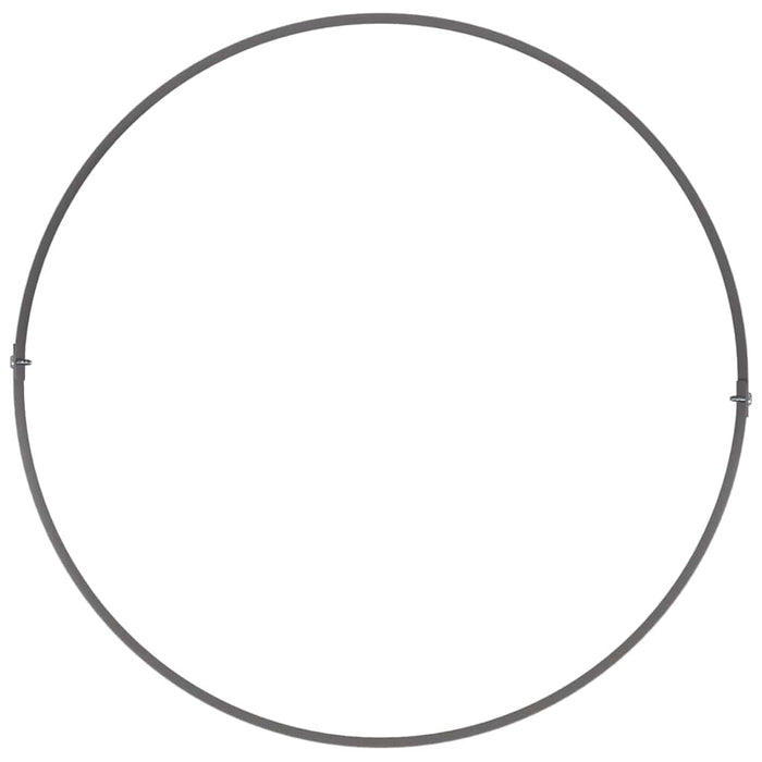 Hagepotter 5 pcs Svart 40 x 40 x 20 cm Stål