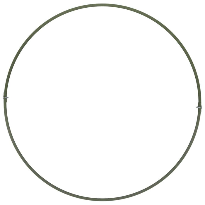 Hageblomsterpotte Olivengrønn 40 x 40 x 20 cm Stål