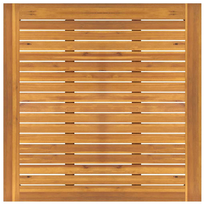 3 Delt Hage Spisebordsett Massivt Tre Akasietre