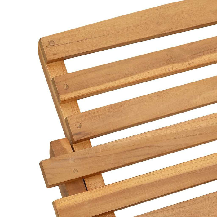 Solstol Brun 184 x 55 x 59 cm Massivt Teaktre