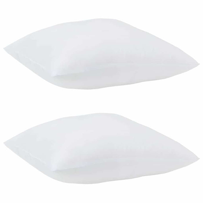 Dyne med Puter med pute 3 pcs Hvit Mikrofiber