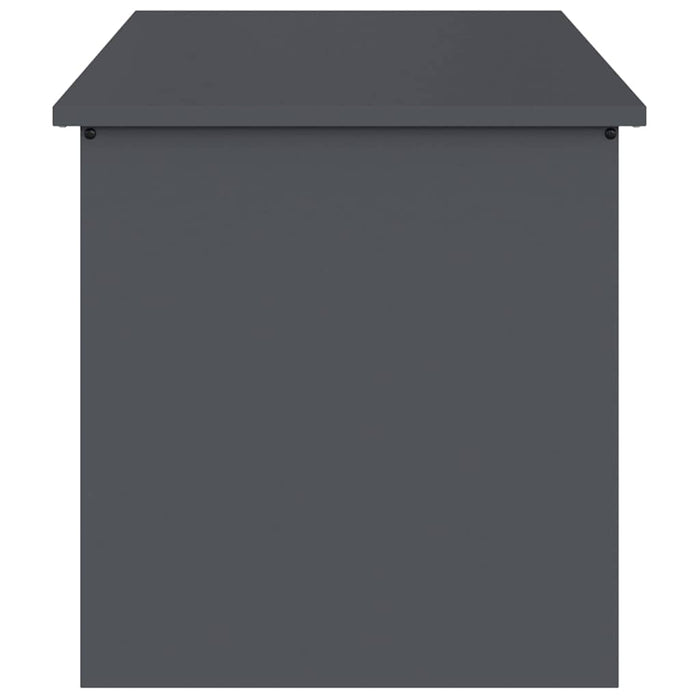 Utendørs Lagringsboks med lagring Antrasitt 100 x 50.5 x 50 cm