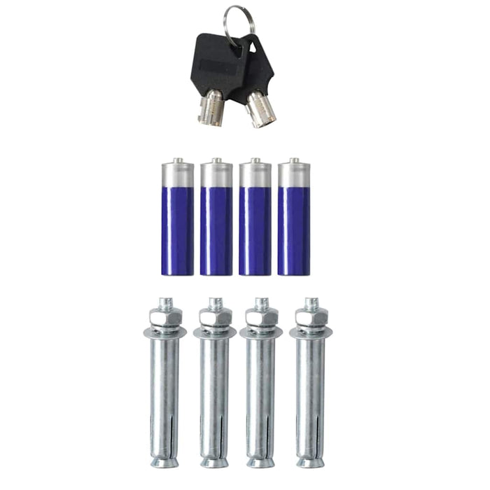 Elektronisk Digital Safe med Hylle Mørk Grå 40x35x60 cm Stål