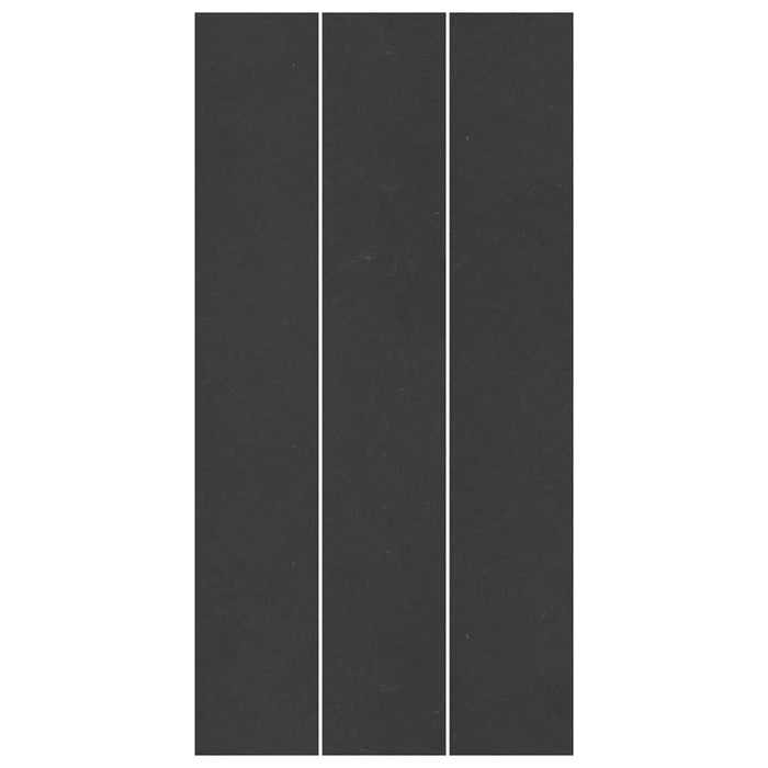 Bunnark til basseng Svart 640 x 321 cm Polyester geotekstil