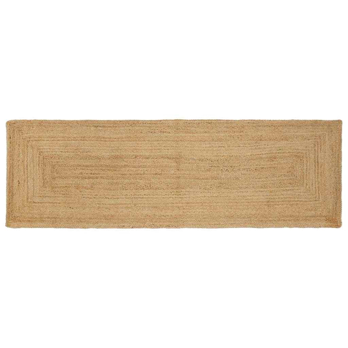 Teppe Beige 80 x 400 cm Jute