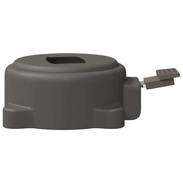 Svingepedal sølv 22 x 14 x 6 cm Stål