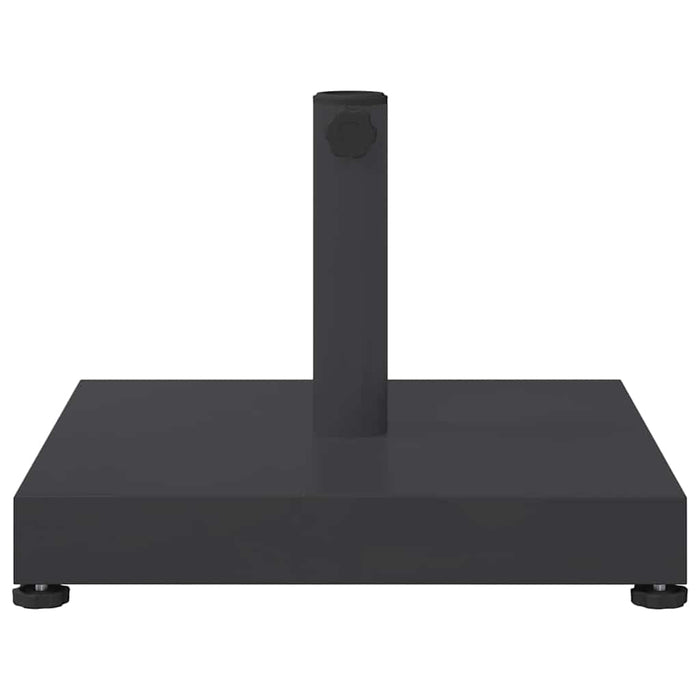 Uteliv parasollfester Mørke grå 45 x 45 x 31.5 cm Stål, betong