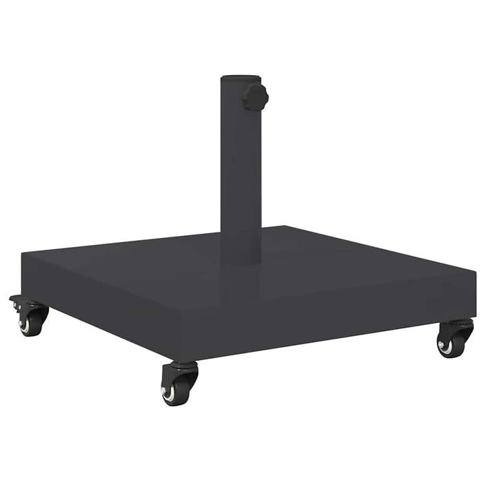 Uteliv parasollfester Mørke grå 45 x 45 x 32 cm Stål, betong