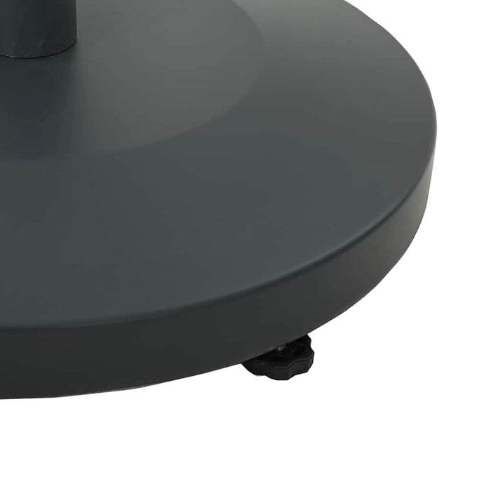 Uteliv parasollfester Mørke grå 48 x 48 x 32 cm Stål, betong