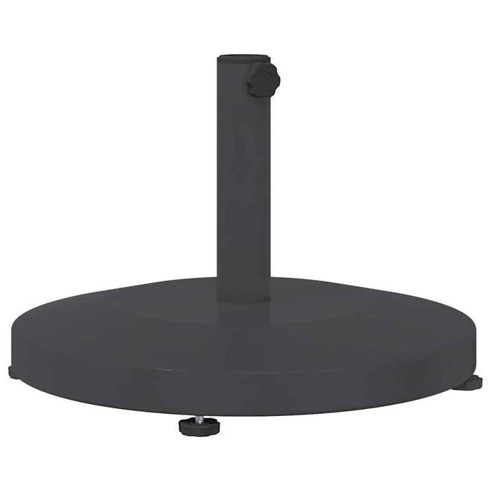 Uteliv parasollfester Mørke grå 48 x 48 x 32 cm Stål, betong