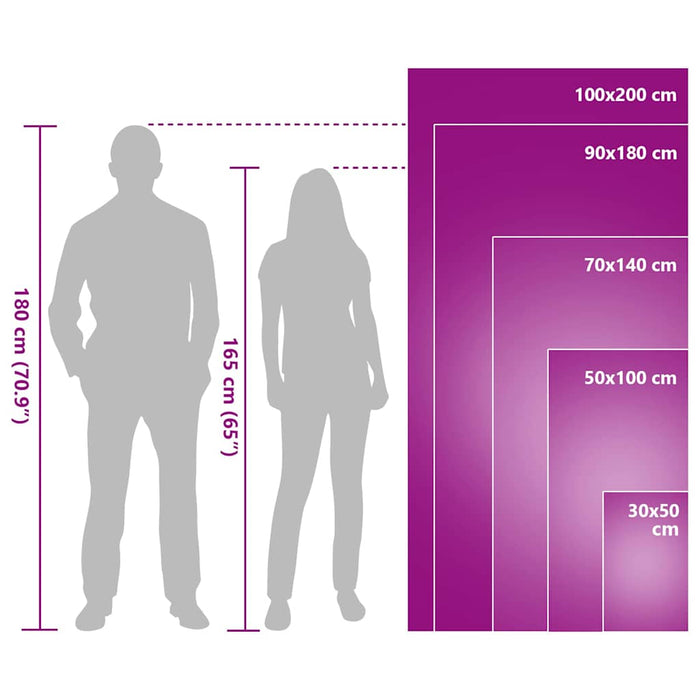 Sportshåndklær 2 pcs grønn 180 x 90 cm Polyester og polyamid