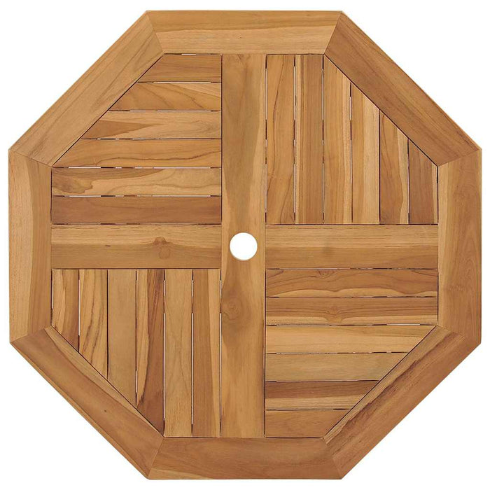 3-delt Sammenleggbar Hage Bistro Set Solid Tre Akasie