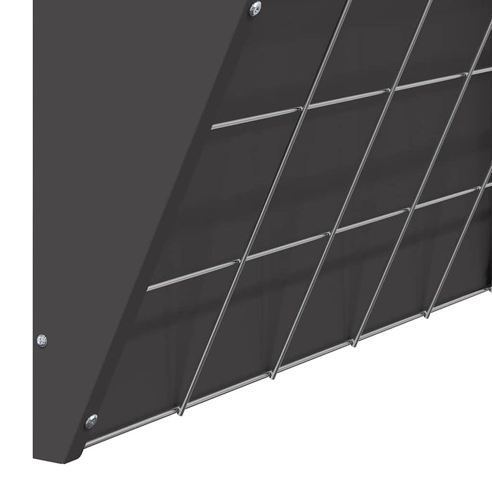 Hengende Høyfôringssystem Svart 61 x 33 x 66 cm