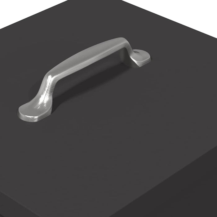 Kylling Trampefrø Svart 25 x 42 x 40 cm Kaldvalsget Stål