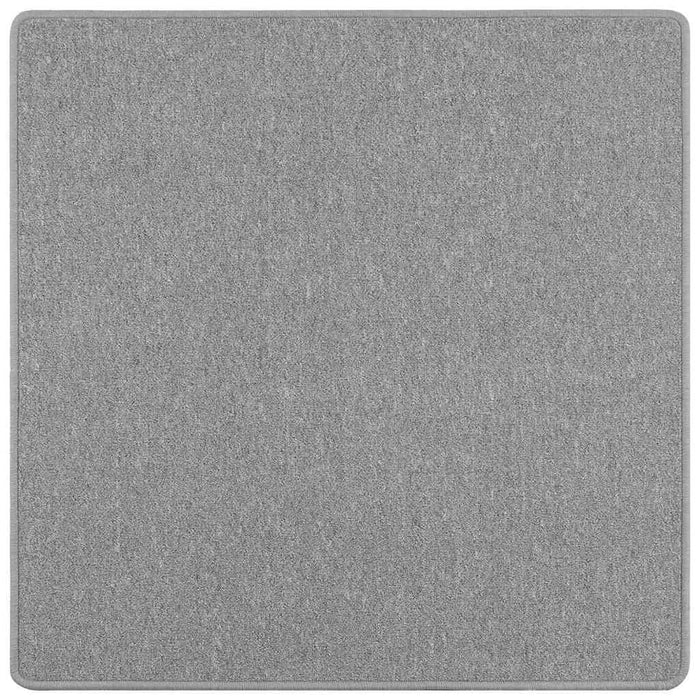 Teppeløper Lysegrå 100 x 100 cm 100% Polypropylen